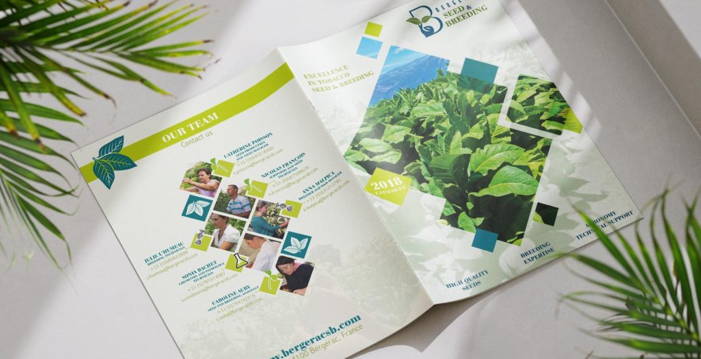 Catalogue commercial pour le secteur des semences et de la sélection végétale
