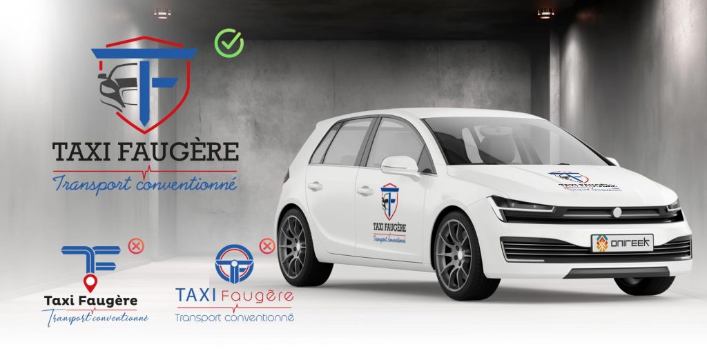 Logo pour une entreprise de taxi