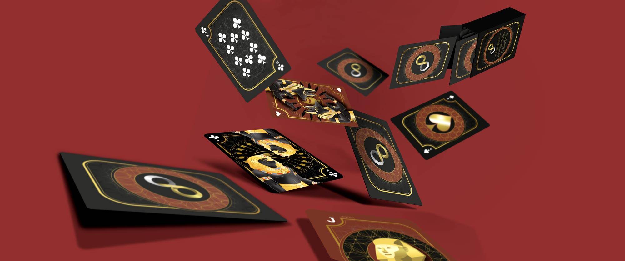 illustration procreate jeu de carte egyptien personnalisé